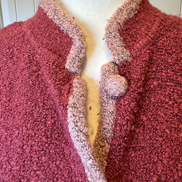 Hearts of palm size M button up sweater - Picture 6 of 7